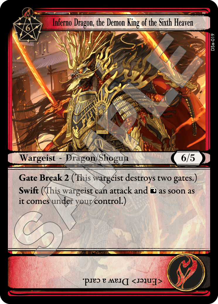 Inferno Dragon, the Demon King of the Sixth Heaven