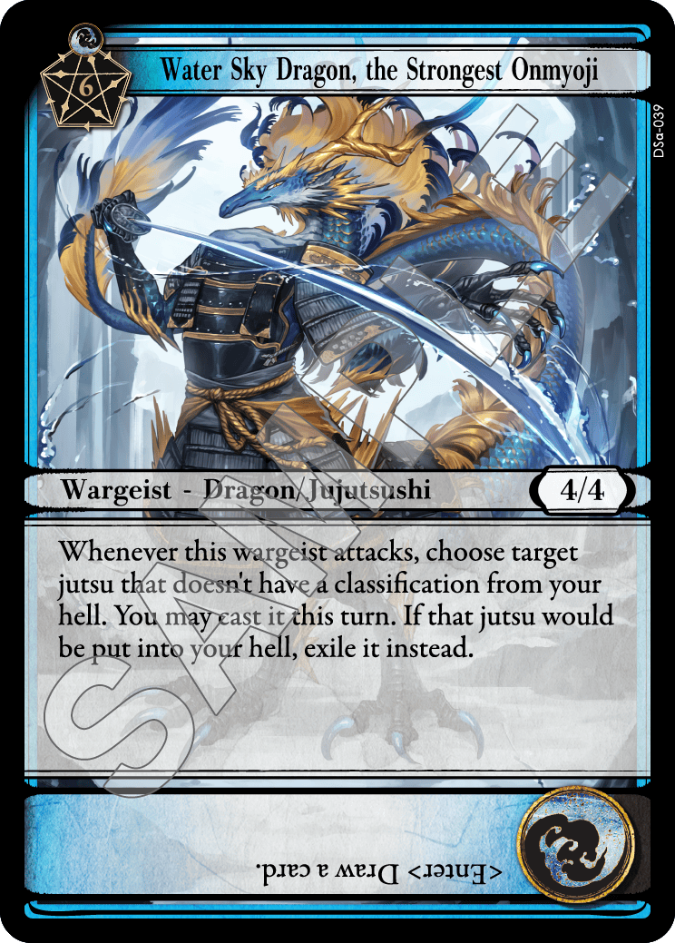 Water Sky Dragon, the Strongest Onmyoji